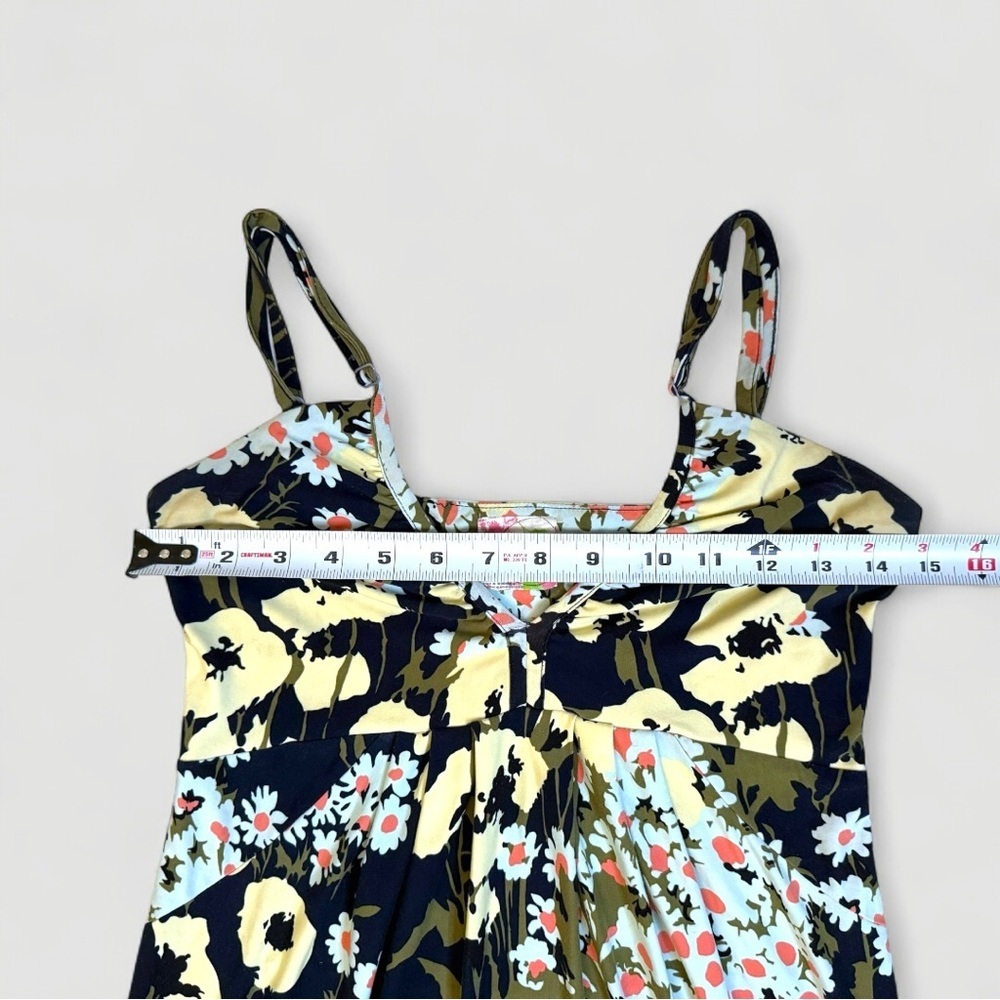 Free People Romantic Floral Maxi Dress Empire Waist Boho XS - Picture 11 of 11